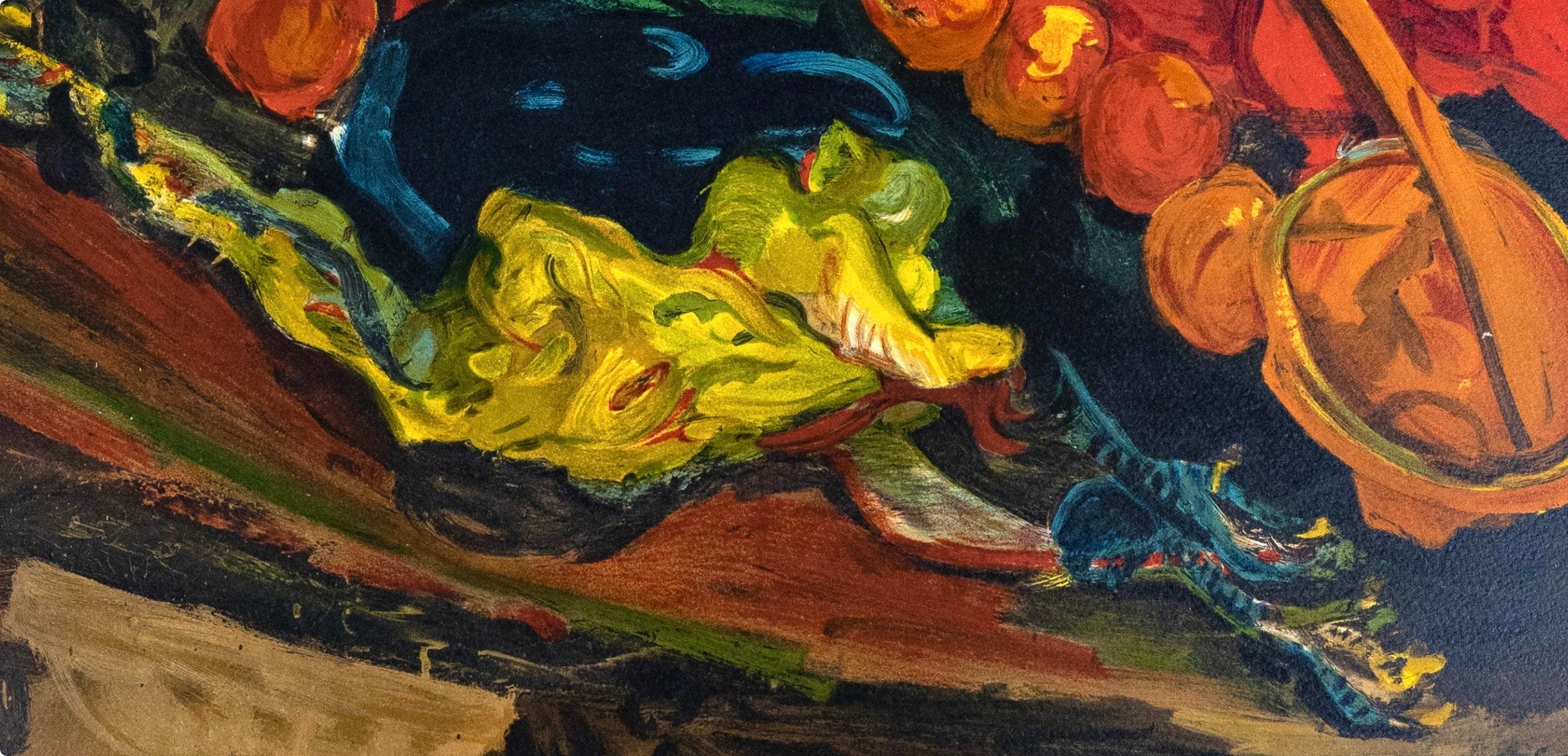 Chaïm Soutine, Nature morte à la dinde, Soutine, Collection Pierre Lévy, Limited Edition Lithograph