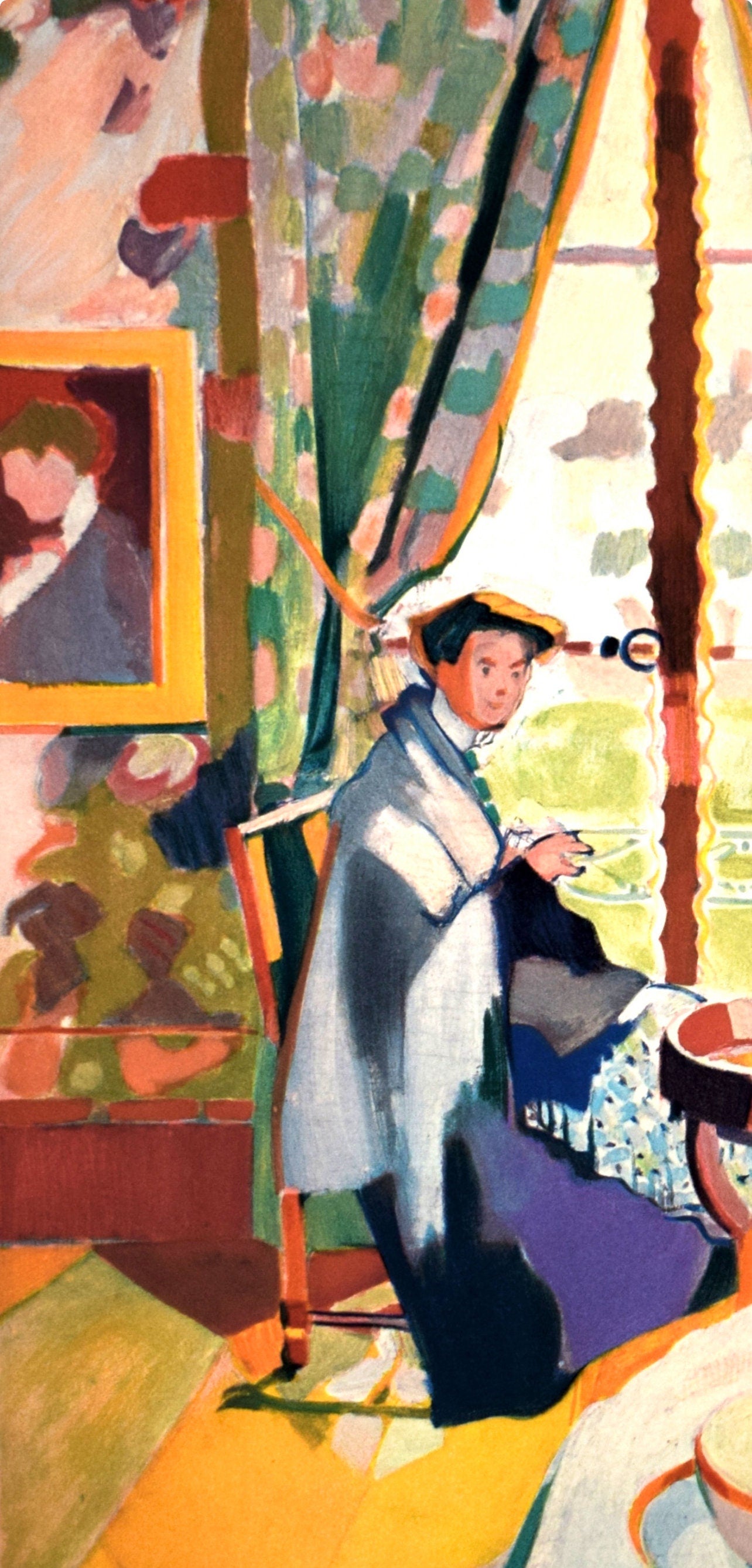 Maurice Marinot, Intérieur, Fauves, Collection Pierre Lévy, Limited Edition Lithograph