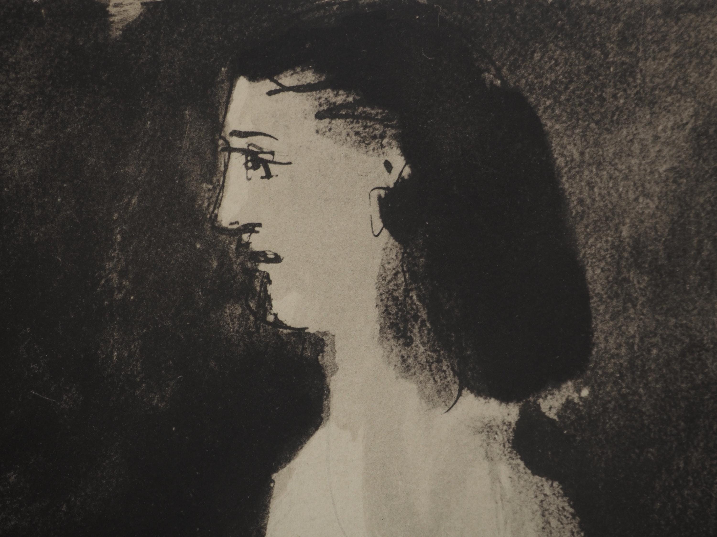 Pablo Picasso, Composition (Orozco 238), Picasso, La flûte double, Limited Edition Lithograph