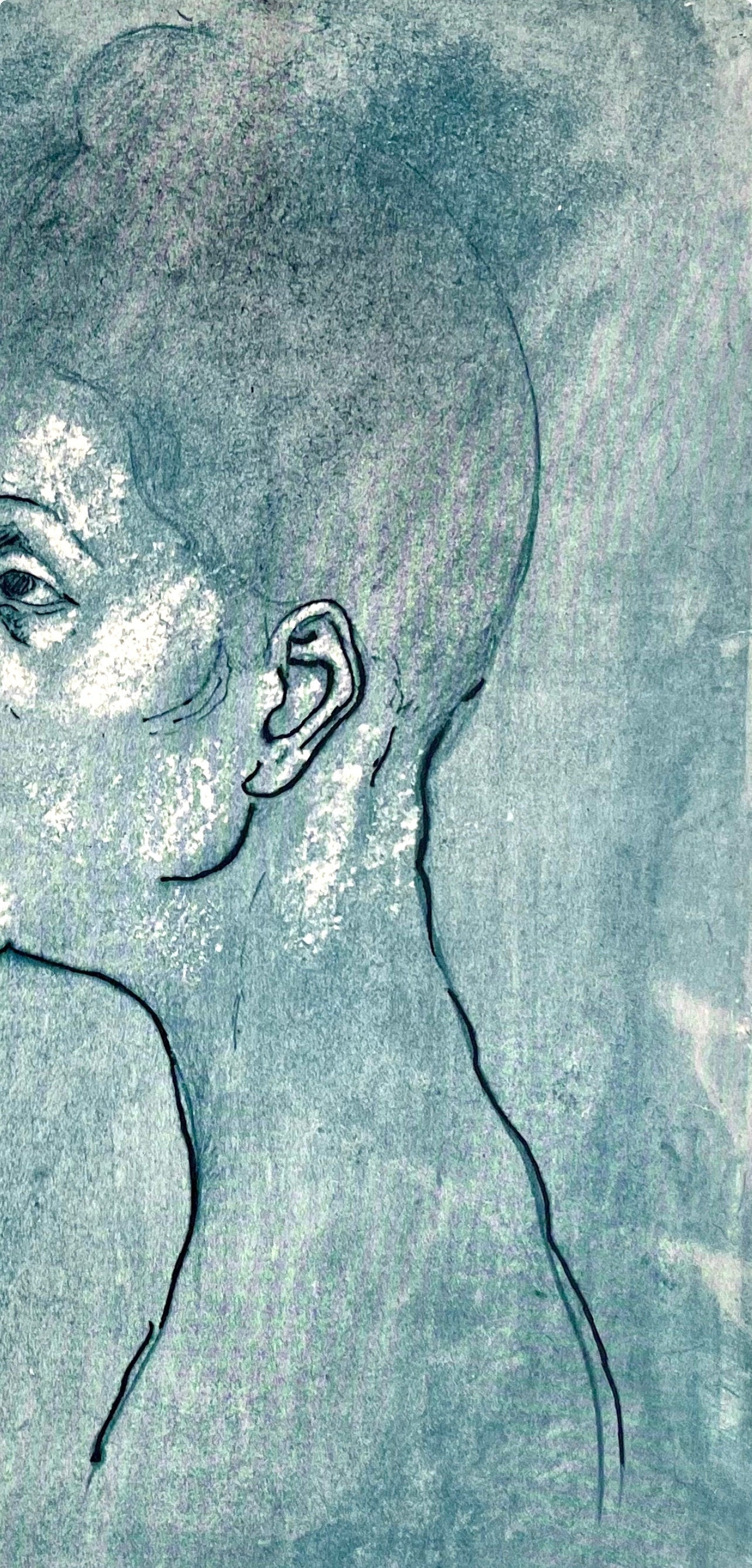 Pablo Picasso, Mother and Child (Orozco 95), Picasso: Fifteen Drawings, Limited Edition Lithograph