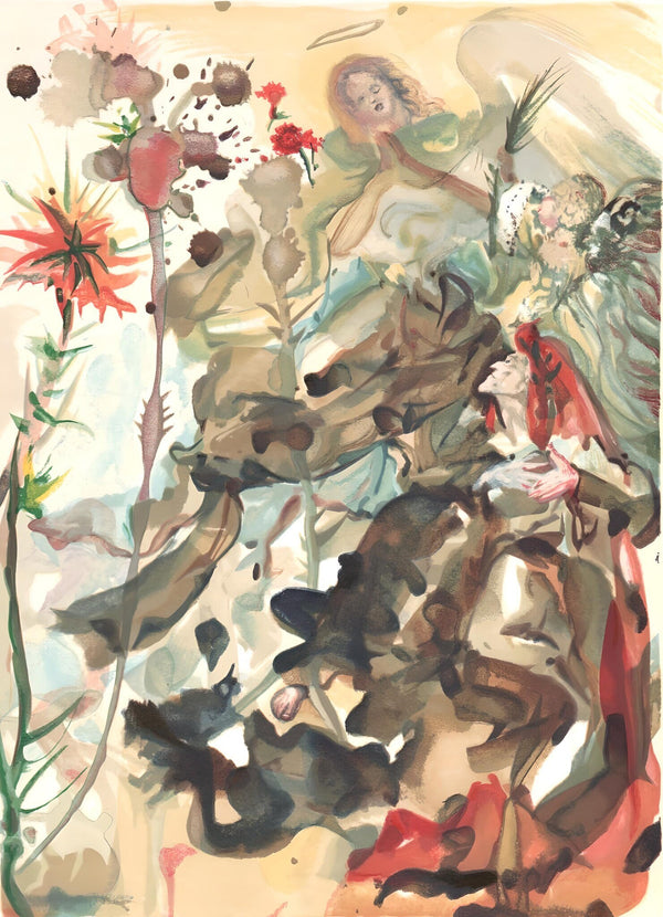 Salvador Dali, The Apparition of St. James (Michler/Löpsinger 1039-1138; Field 189-200), La Divine Comédie, Limited Edition Woodcut