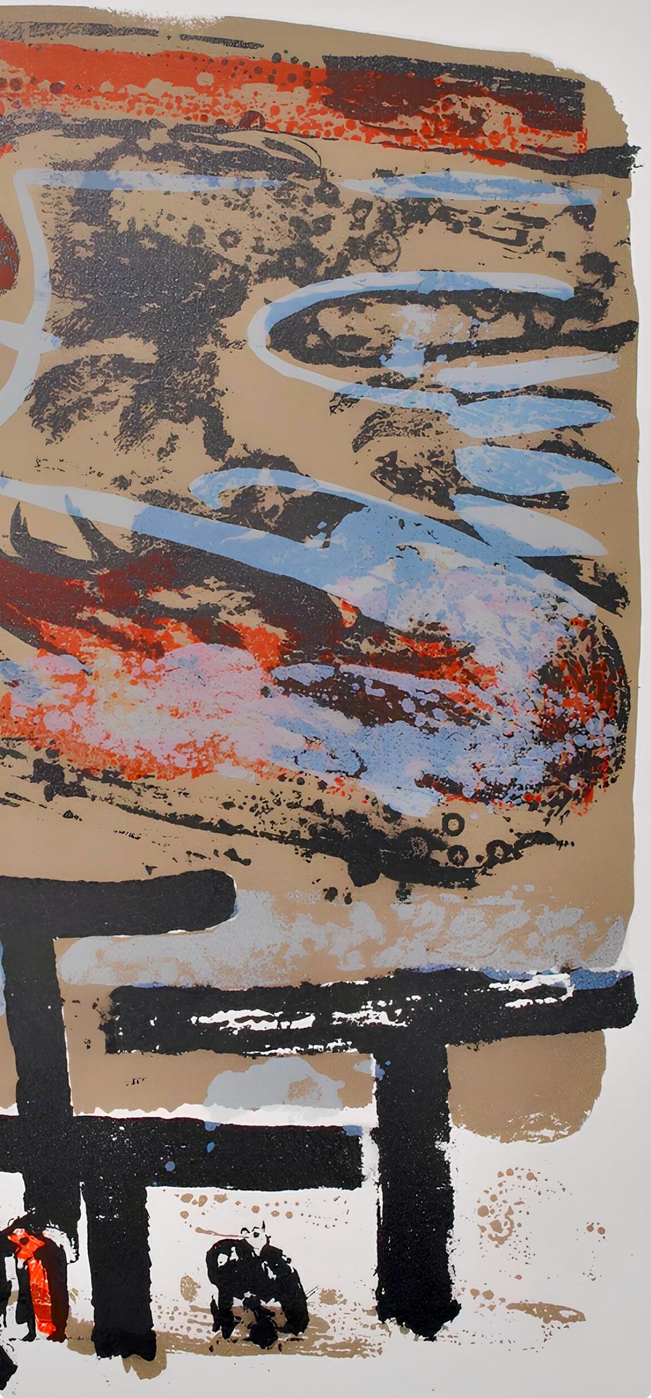 Paul Guiramand, Composition, Œuvres complètes d'Albert Camus, Limited Edition Lithograph