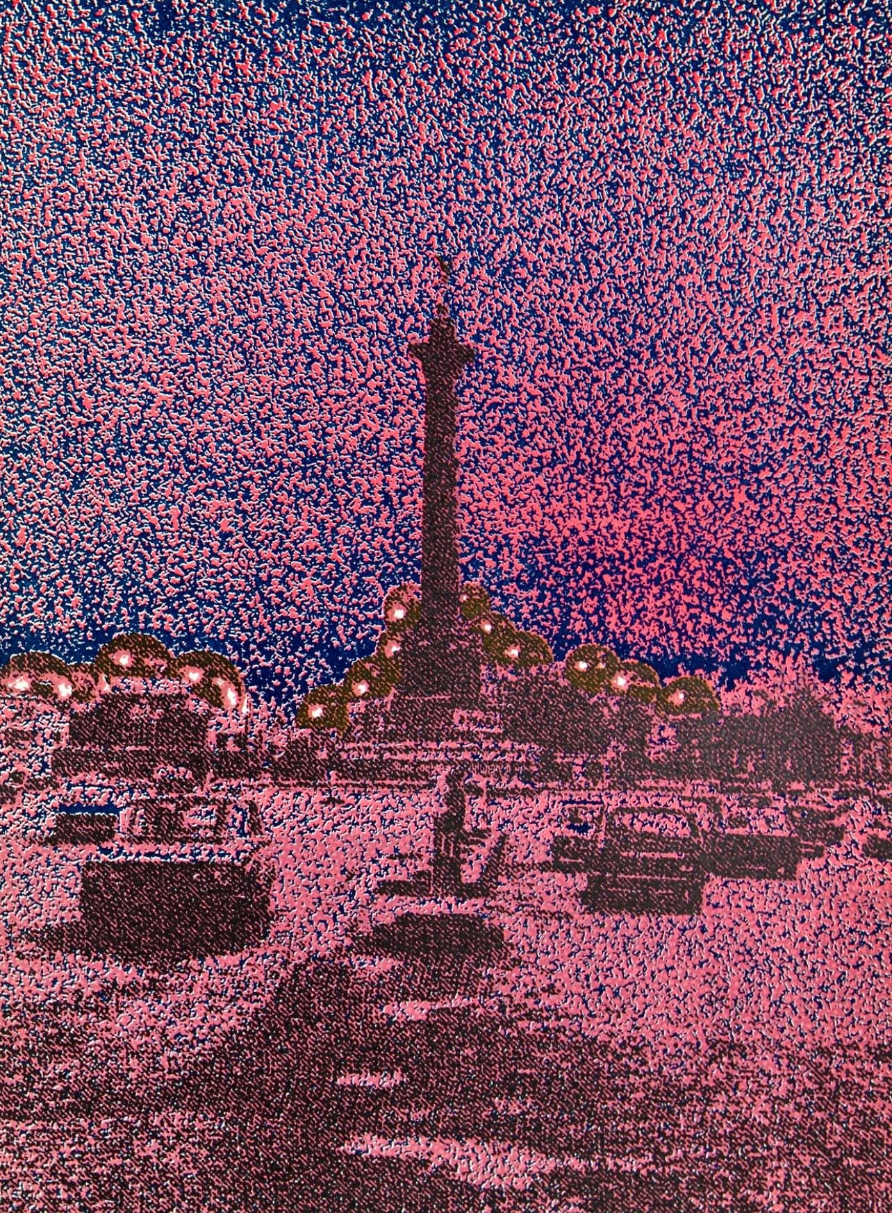 Pol Bury, Cinétisation, Derrière le miroir, Limited Edition Lithograph