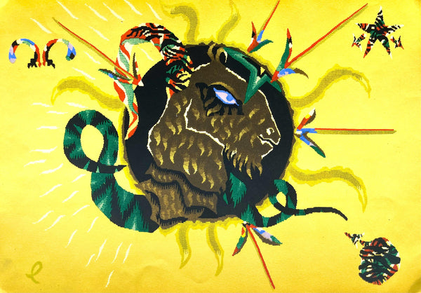 Jean Lurçat, Le Capricorne (Capricorn), Les Signes du zodiaque, Limited Edition Lithograph