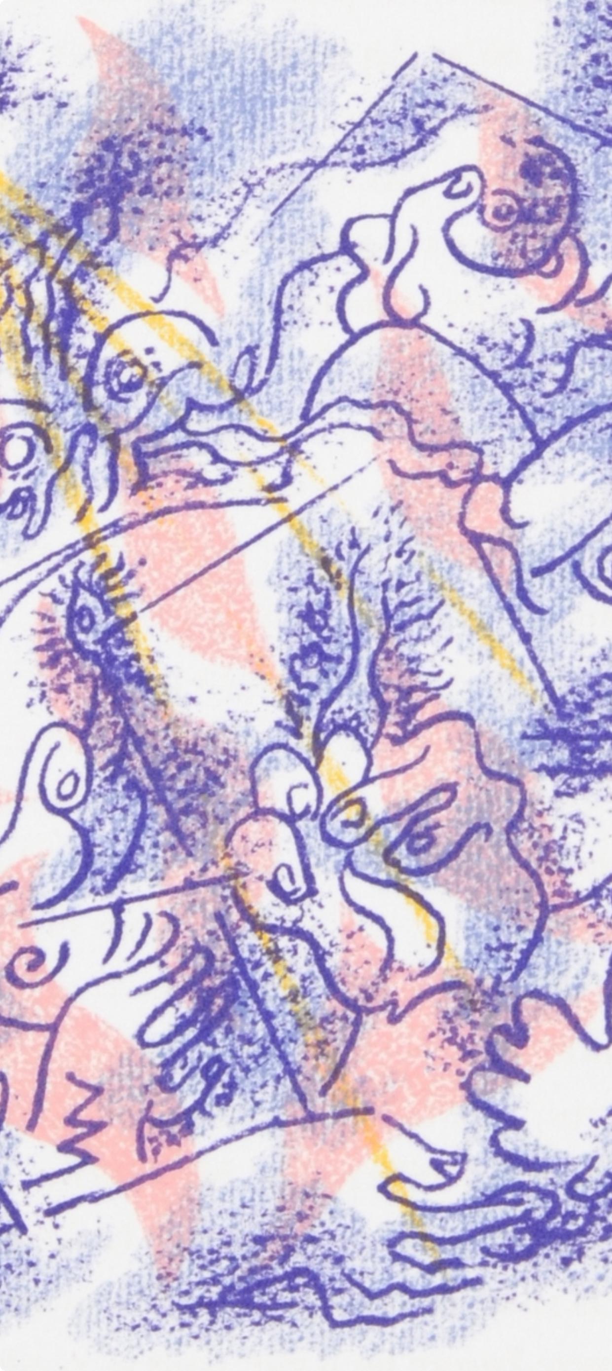 André Masson, Composition (Cramer 97), Une Étoile de Craie, Limited Edition Lithograph