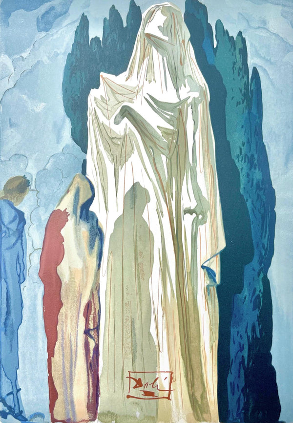 Salvador Dali, Hölle X (Field 189-200; Michler/Löpsinger 1039-1138), Die Göttliche Komödie, Signed, Limited Edition Woodcut