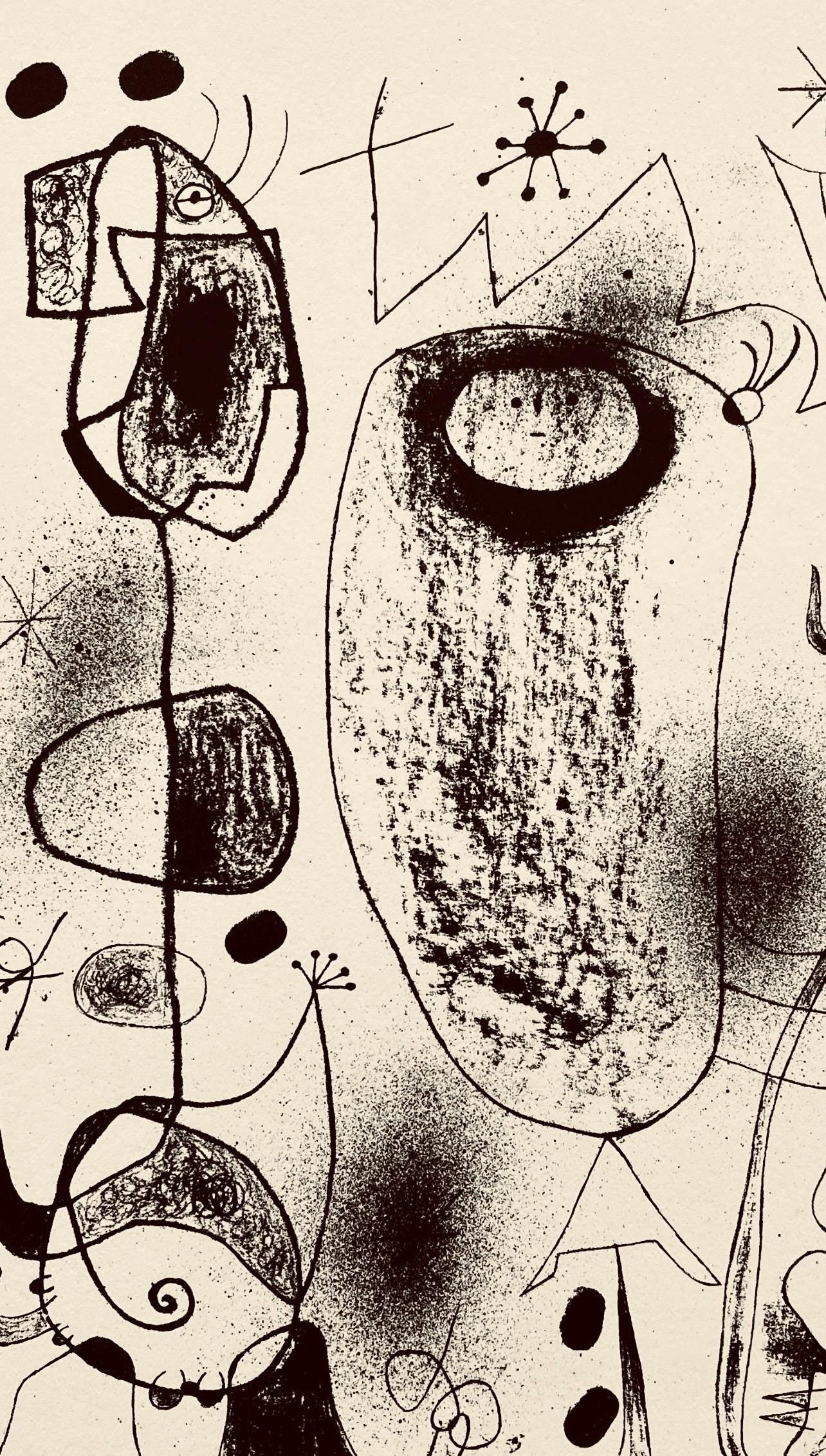 Joan Miró, Composition, The Prints of Joan Miro, Limited Edition Etching