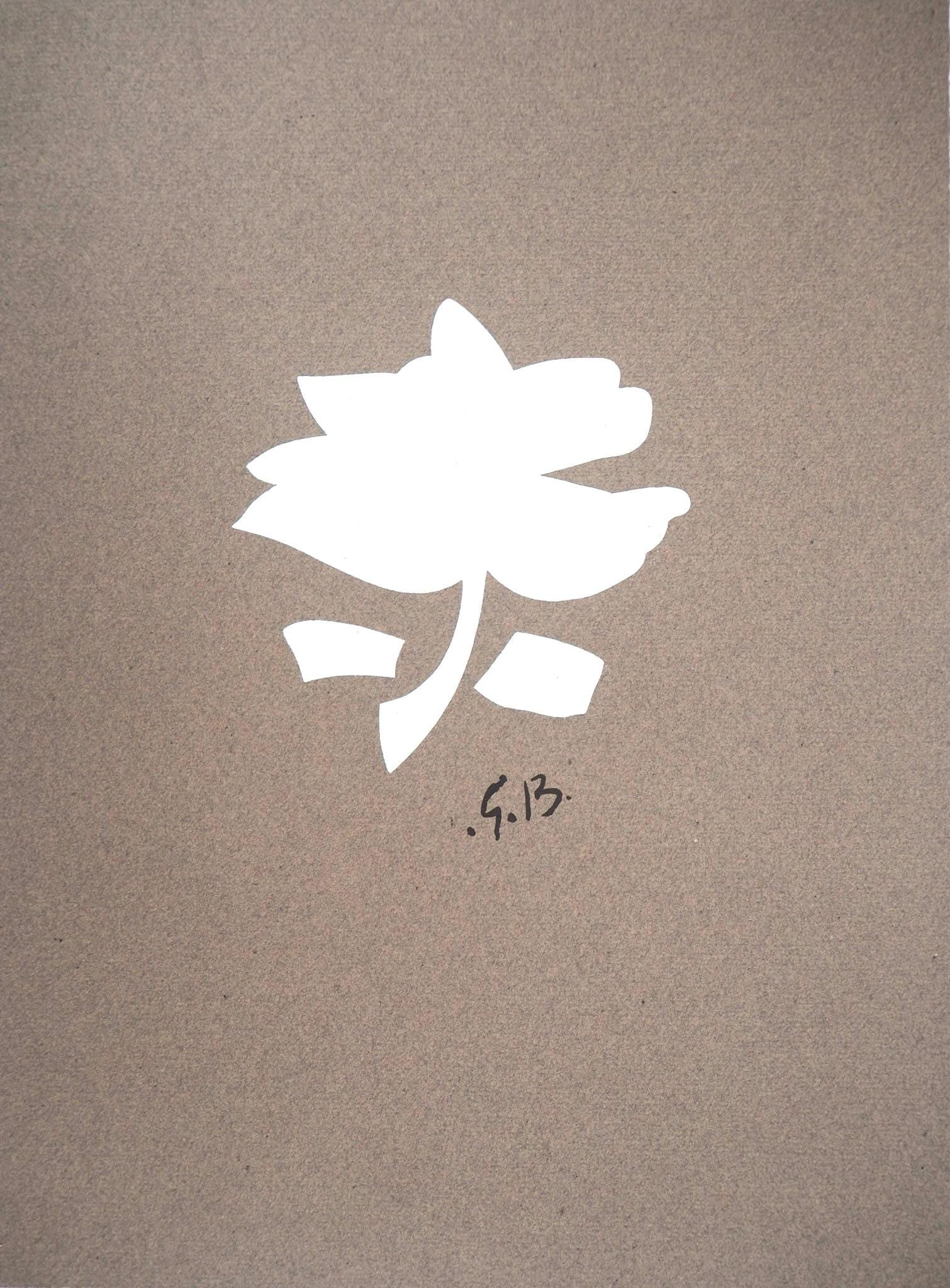Georges Braque, Composition (Vallier 153), Le Tir à l'arc mis en lumière par Georges Braque, Limited Edition Lithograph