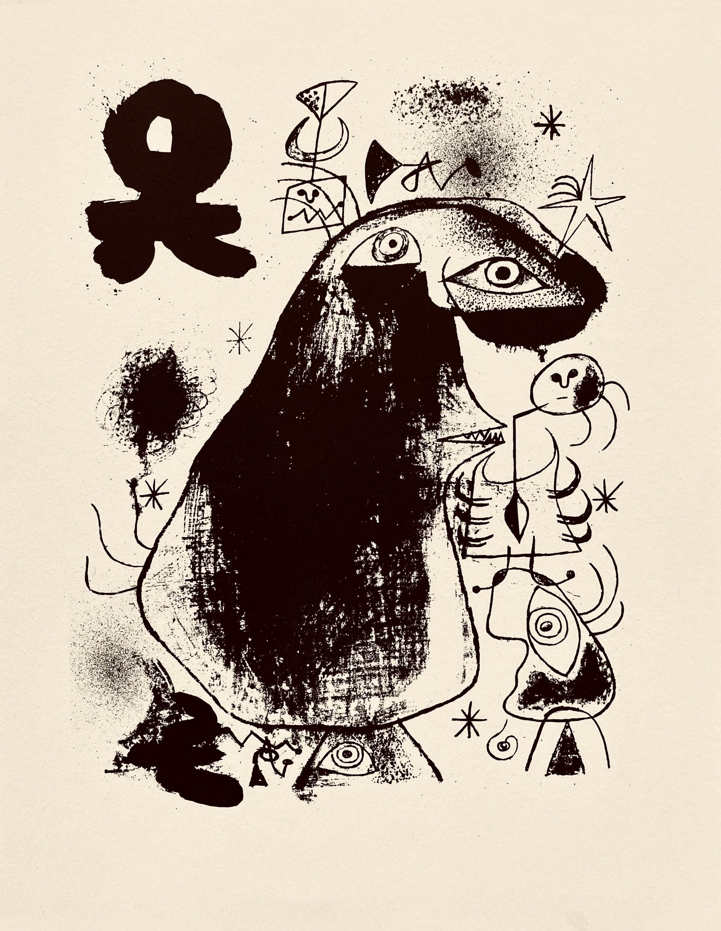 Joan Miró, Composition, The Prints of Joan Miro, Limited Edition Etching
