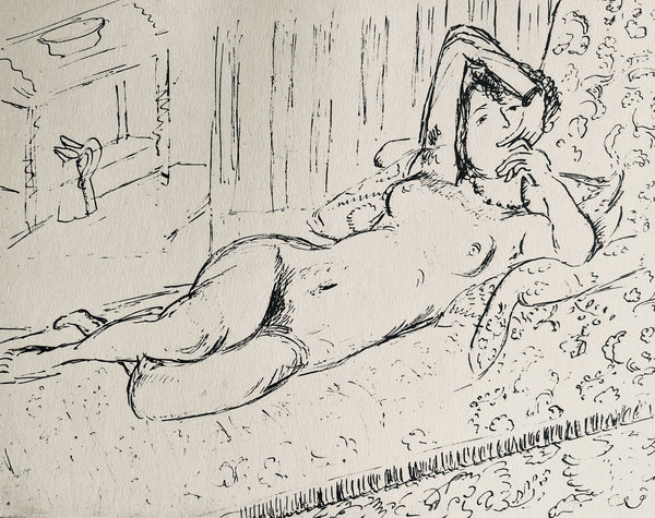 Henri Matisse, Composition (Dutel 3), Dessins de Henri-Matisse, Limited Edition Lithograph