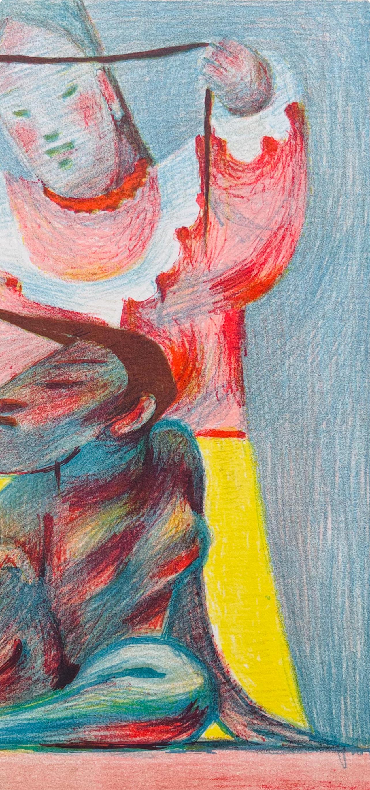 Jean Charlot, Composition, Limited Edition Lithograph