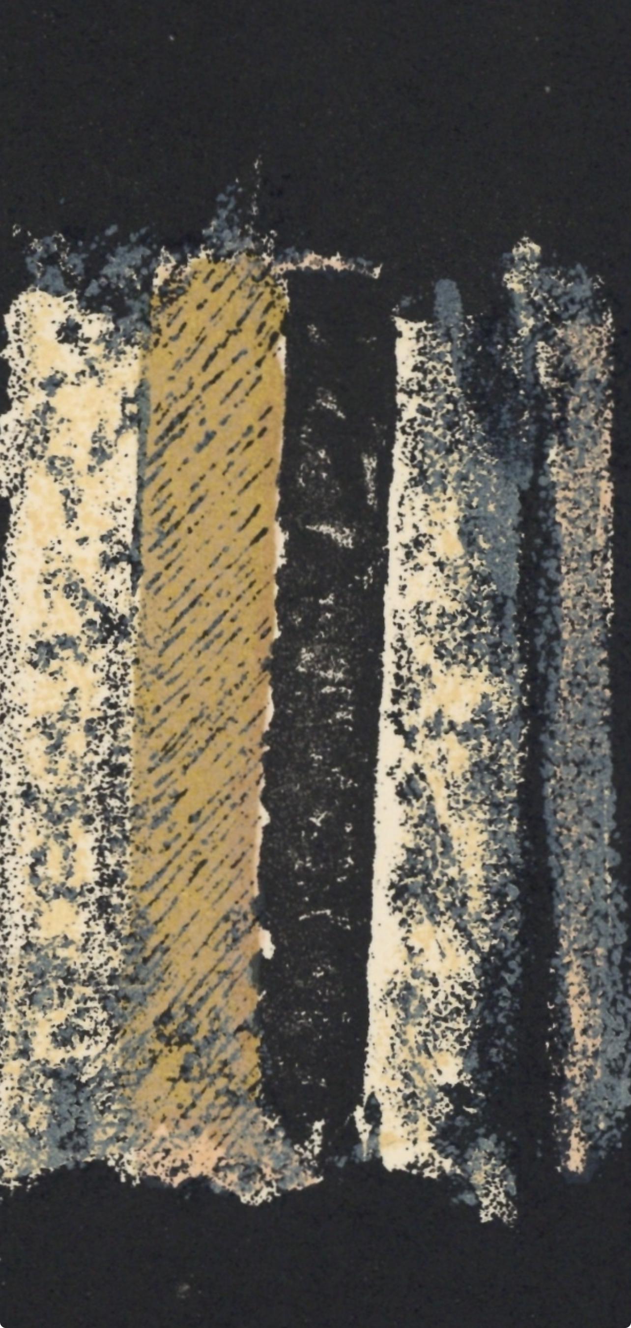 César Baldaccini, Composition, XXe siècle, Limited Edition Lithograph