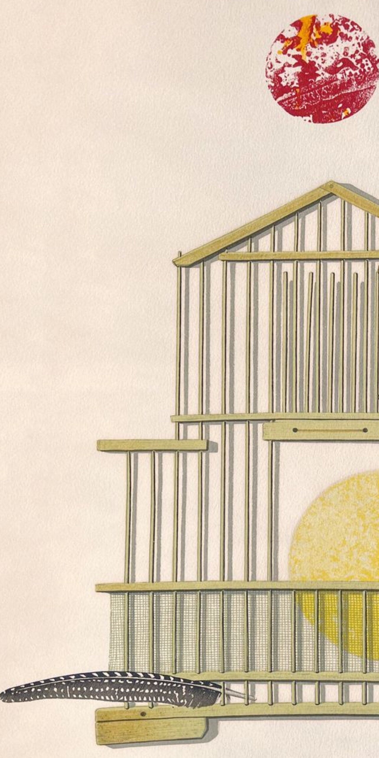 Max Ernst, Composition (Monod 2619; Spies/Leppien A19/C), Dent Prompte