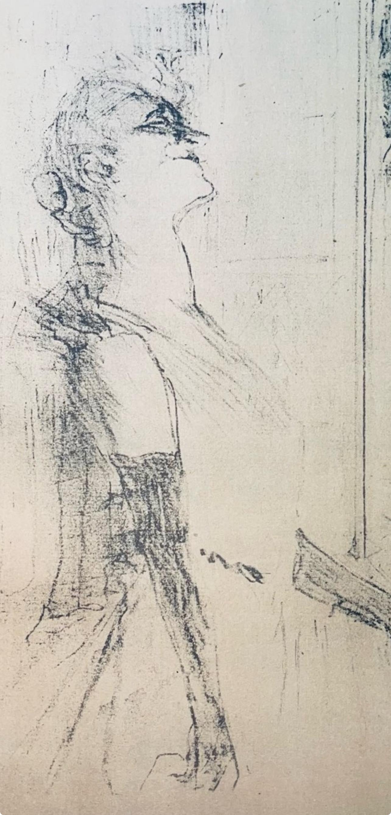 Henri de Toulouse-Lautrec, Composition, Images de Lautrec, 21 Planches en Couleurs, Collezione dell'Obelisco, Limited Edition Lithograph