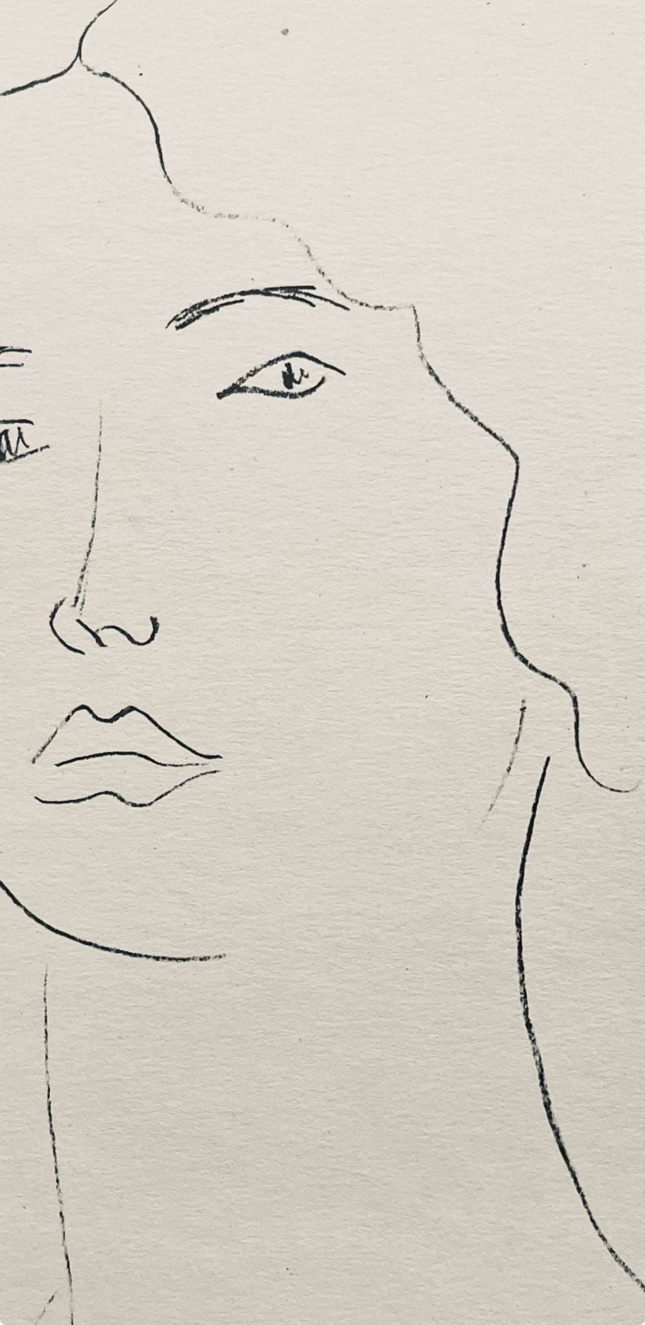 Henri Matisse, Composition (Dutel 3), Dessins de Henri-Matisse, Limited Edition Lithograph