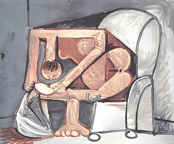 Pablo Picasso, La femme à la toilette, Marina Picasso Collection, Official Limited Edition Lithograph