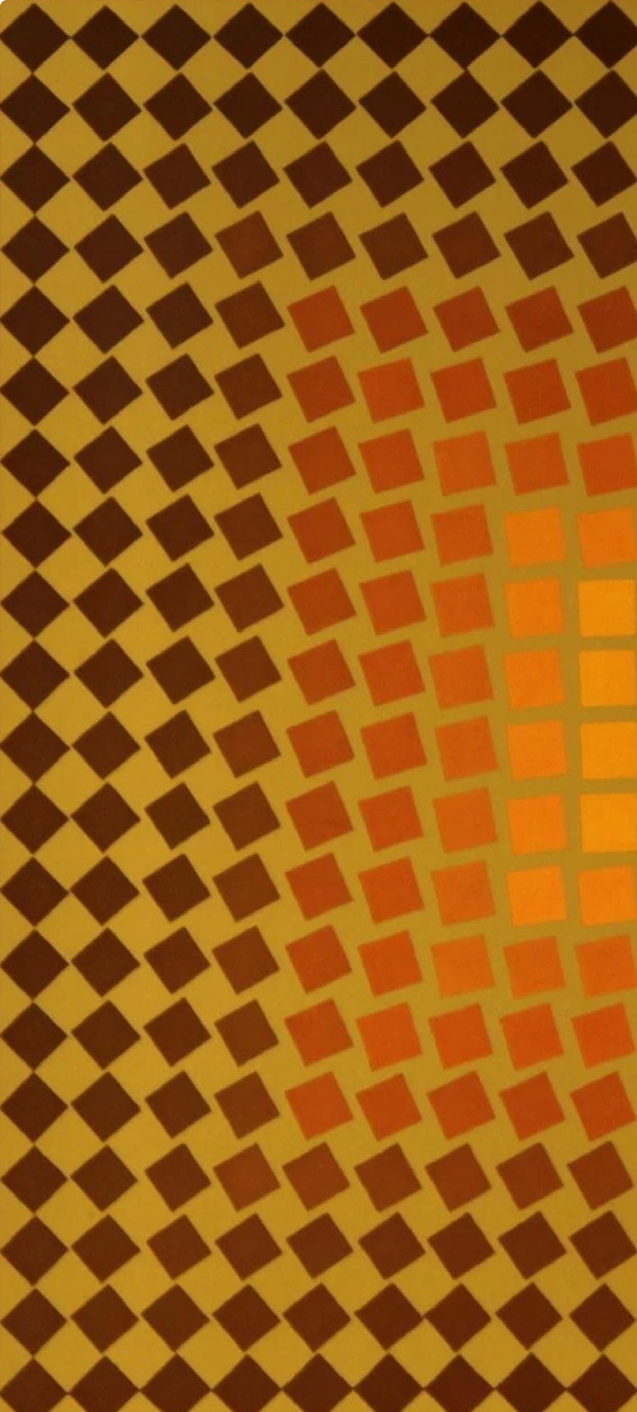 Victor Vasarely, Composition, CTA 102, Limited Edition Héliogravure