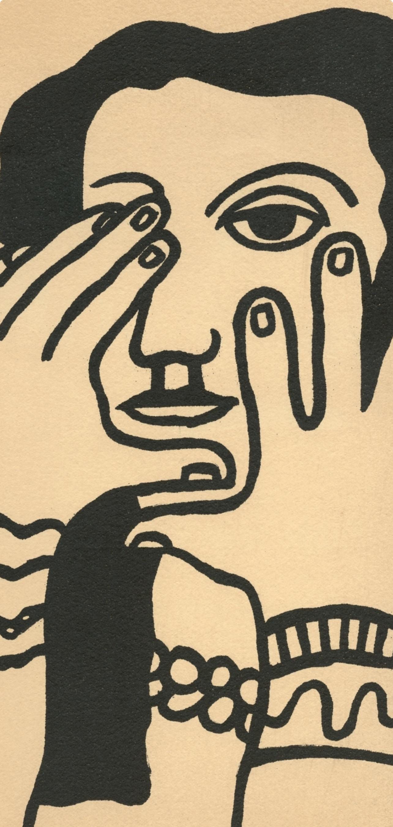 Fernand Léger, Composition, Mon ami Léger, Limited Edition Lithograph