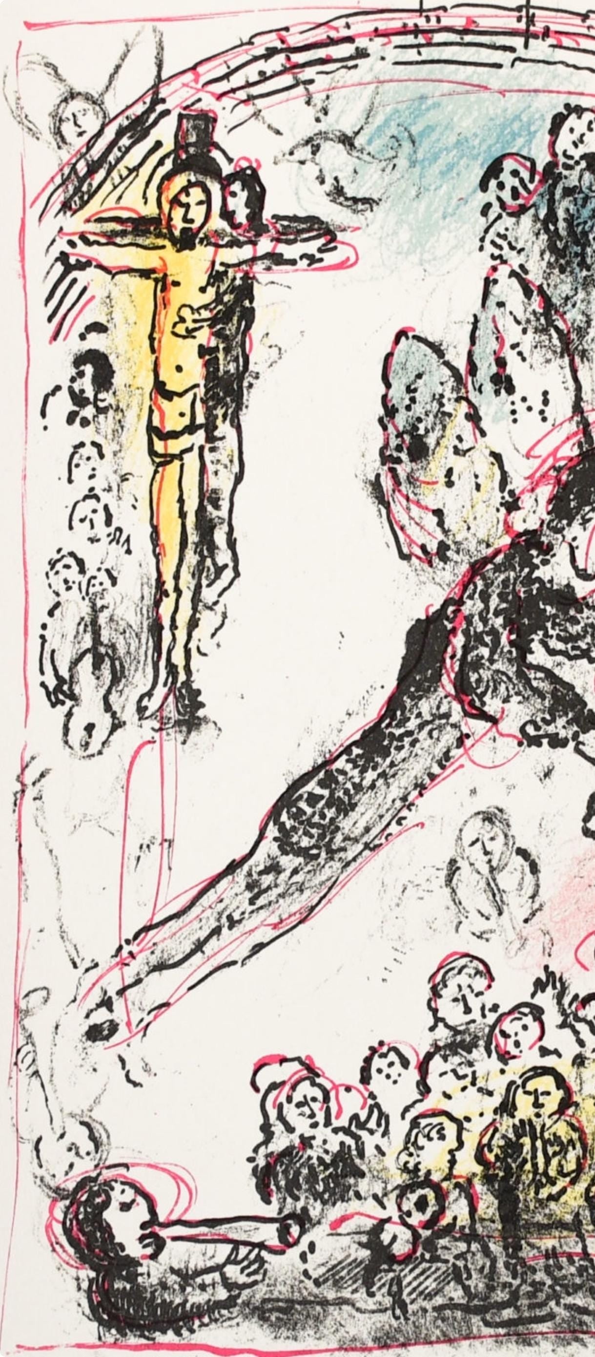 Marc Chagall, Composition (Mourlot 668-677), La Féerie et Le Royaume, Limited Edition Lithograph