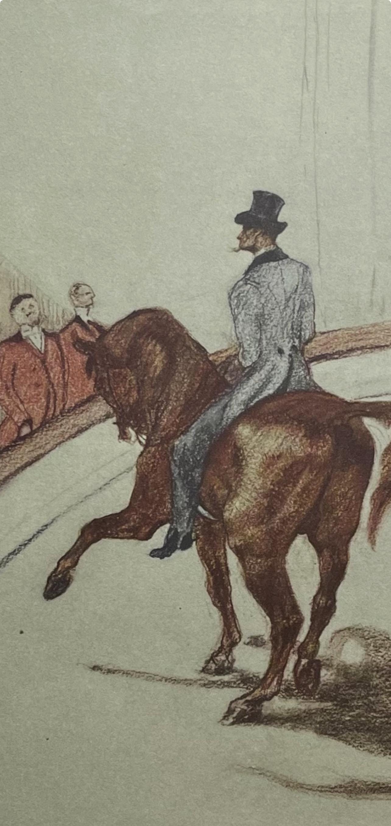 Henri de Toulouse-Lautrec, Haute École-The Spanish Walk, Henri de Toulouse-Lautrec, At the Circus, Limited Edition Lithograph