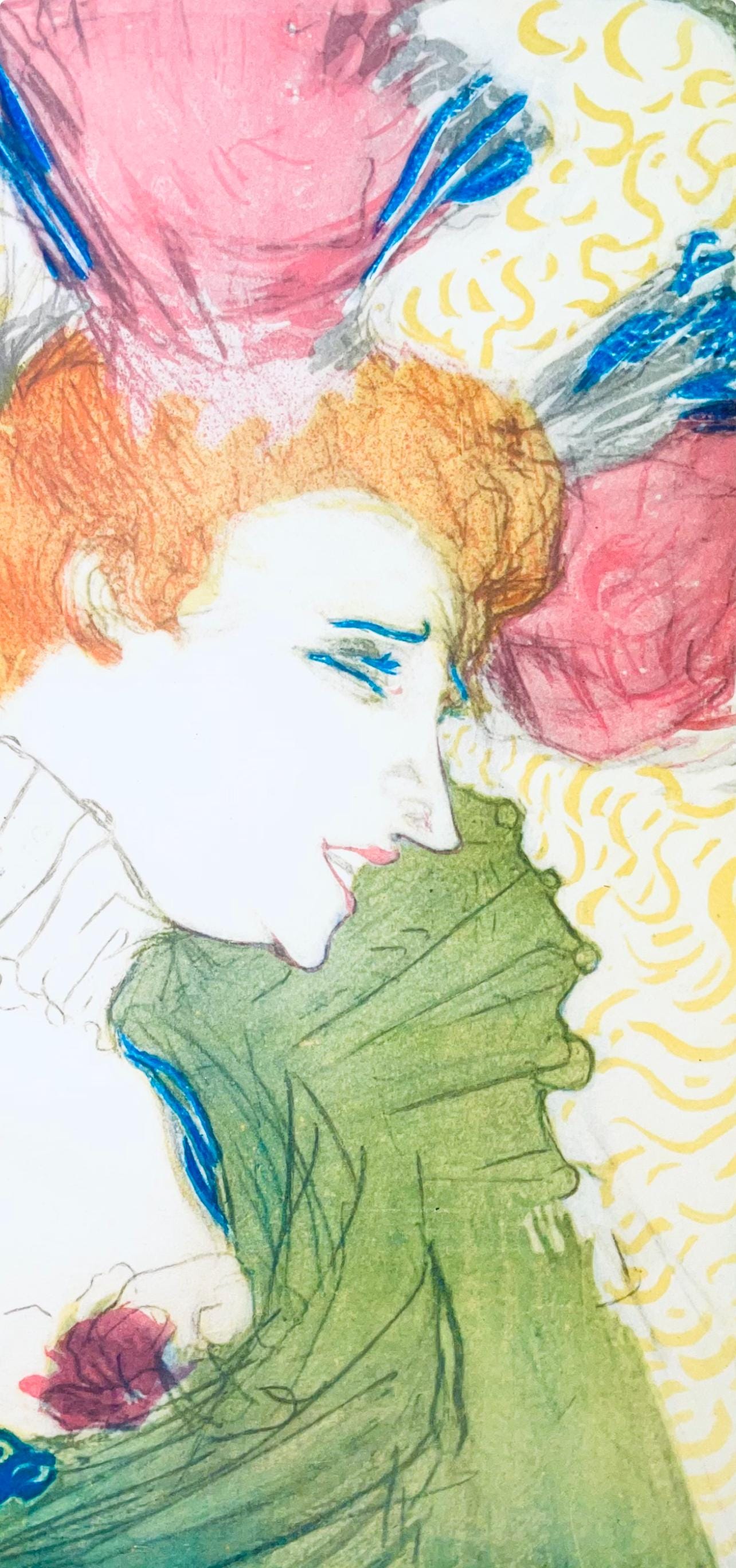 Henri de Toulouse-Lautrec, Composition, Images de Lautrec, 21 Planches en Couleurs, Collezione dell'Obelisco, Limited Edition Lithograph