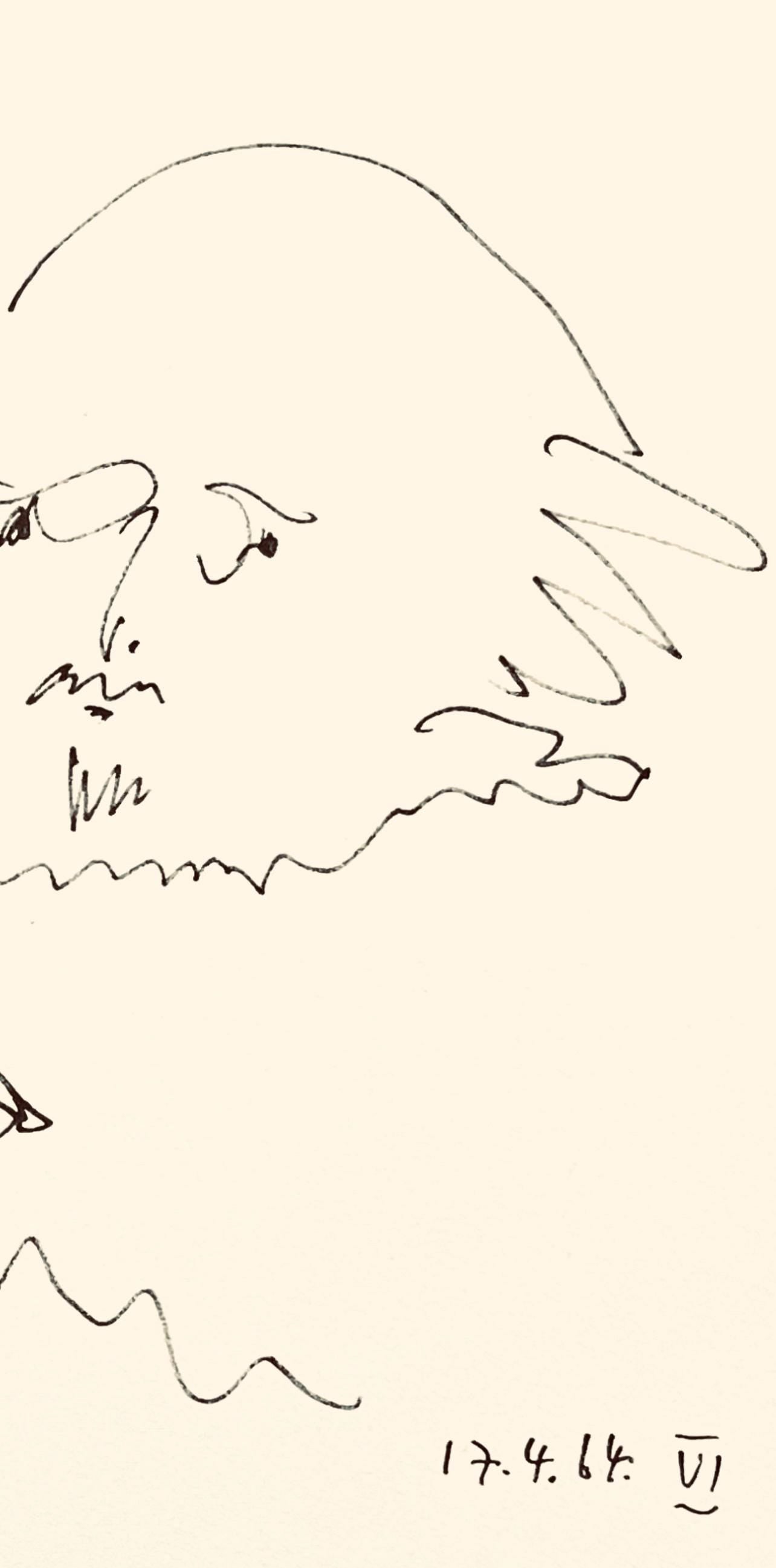 Pablo Picasso, Shakespeare VI (Bloch 1197), Picasso-Aragon Shakespeare, Limited Edition Lithograph