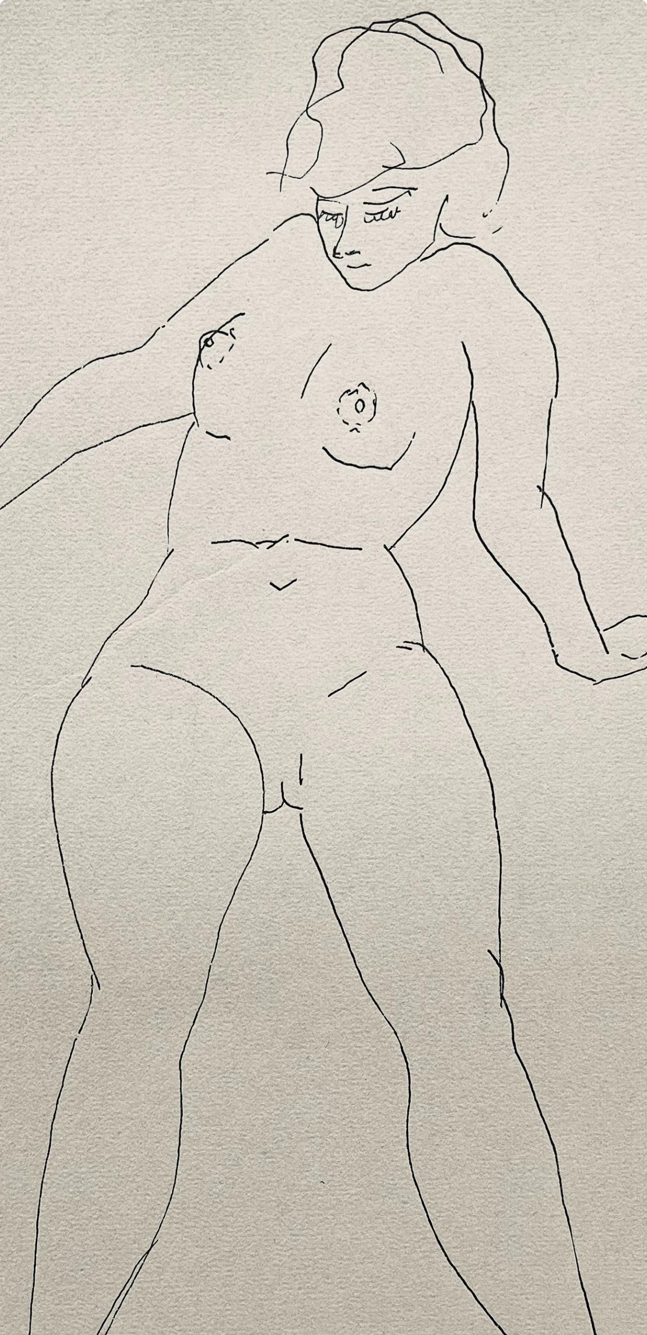 Henry Strater, Composition, 24 Drawings by Henry Strater, Limited Edition Lithograph