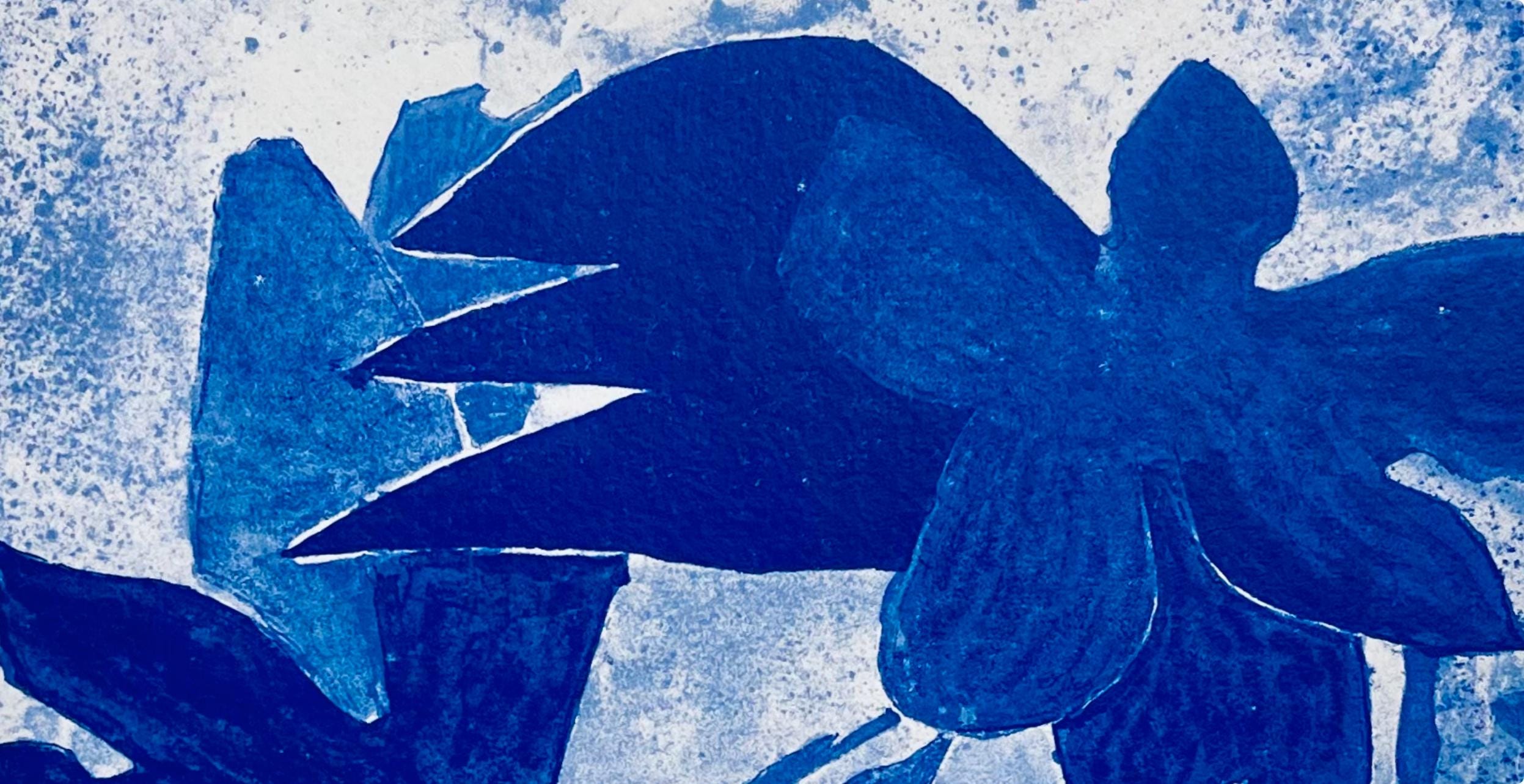 Georges Braque, Composition (Vallier 102), Les Paroles Transparentes, Limited Edition Lithograph