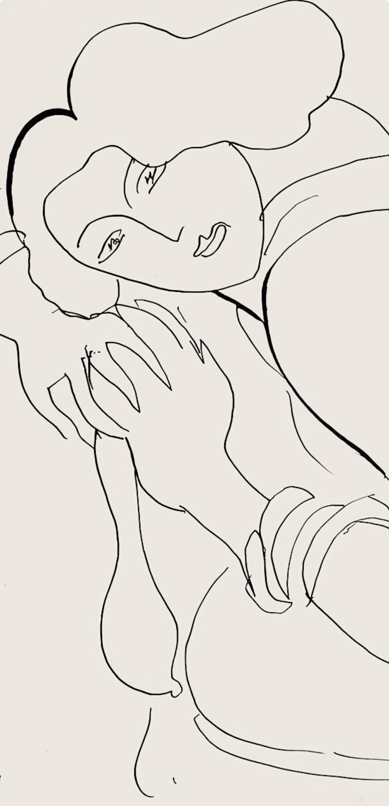 Henri Matisse, Série D, var. 5 (Duthuit 9), Henri Matisse, Dessins, Thèmes et variations, Limited Edition Lithograph