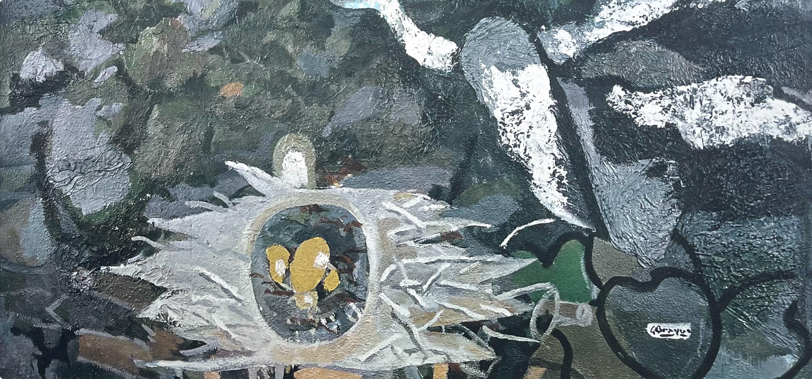 Georges Braque, Le nid dans le feuillage, l’Hommage à Georges Braque, Derrière le miroir, Limited Edition Lithograph