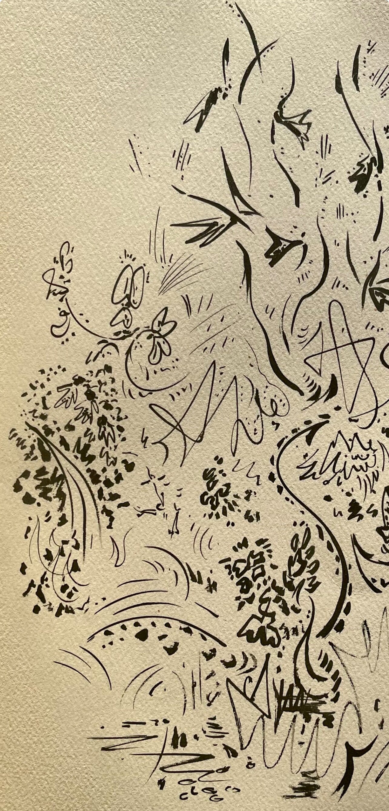 André Masson, Herbes et fleurs, Masson Dessins, Limited Edition Lithograph