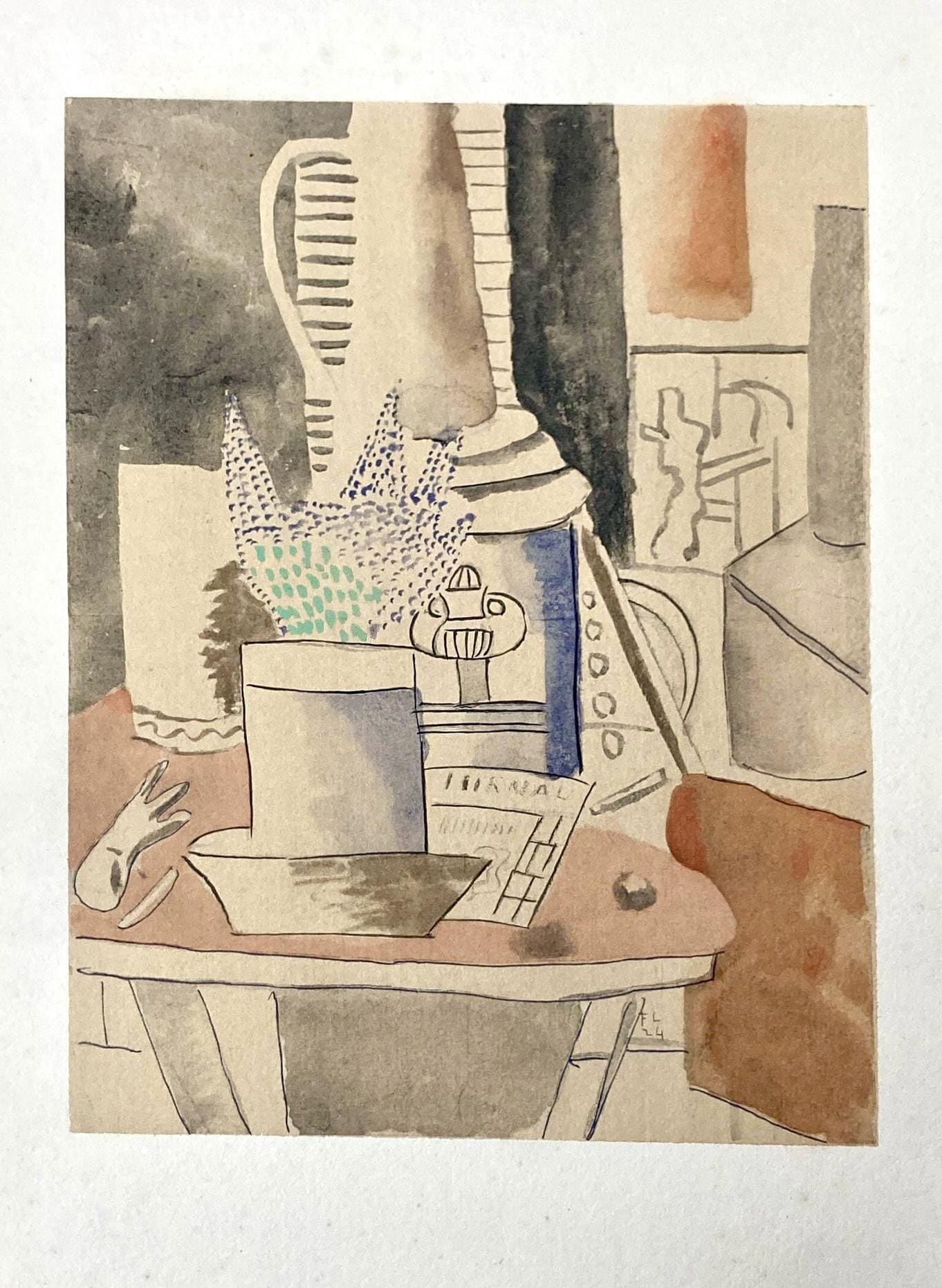 Fernand Léger, Composition, Contrastes, Limited Edition Lithograph