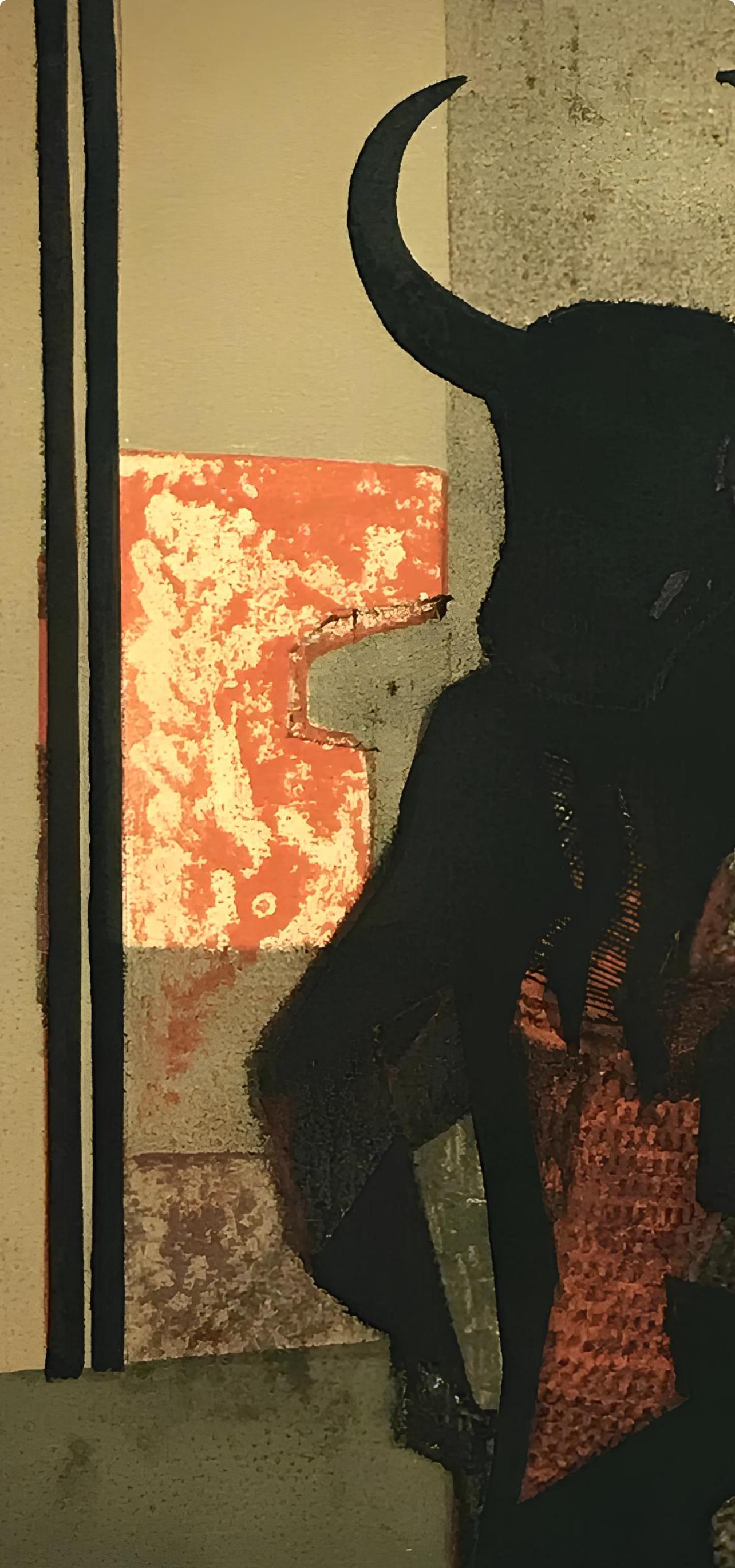 André Minaux, Composition, L'Odyssée, Limited Edition Lithograph