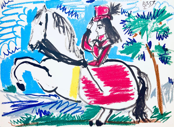 Pablo Picasso, Composition (Bloch 1276; Czwiklitzer 23), Toros y Toreros, Limited Edition Lithograph