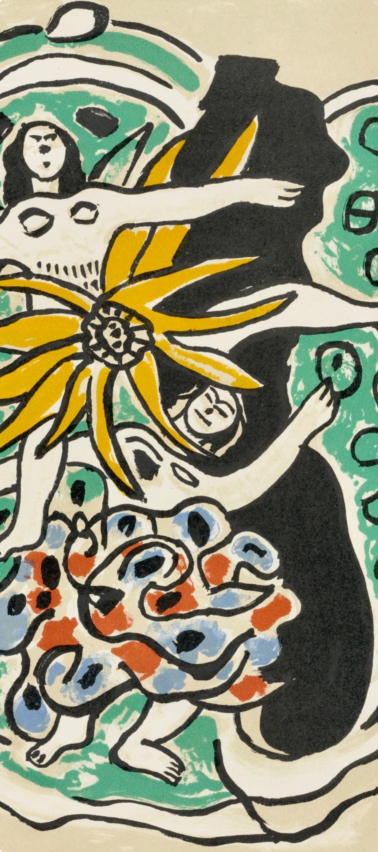 Fernand Léger, Composition, Cirque, Lithographies Originales, Limited Edition Lithograph