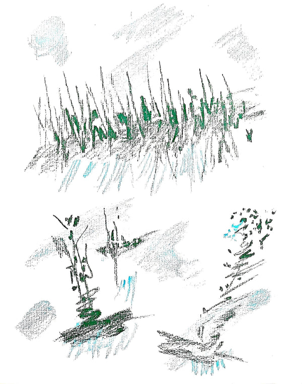 André Masson, Composition, Poèmes insoumis, Limited Edition Lithograph