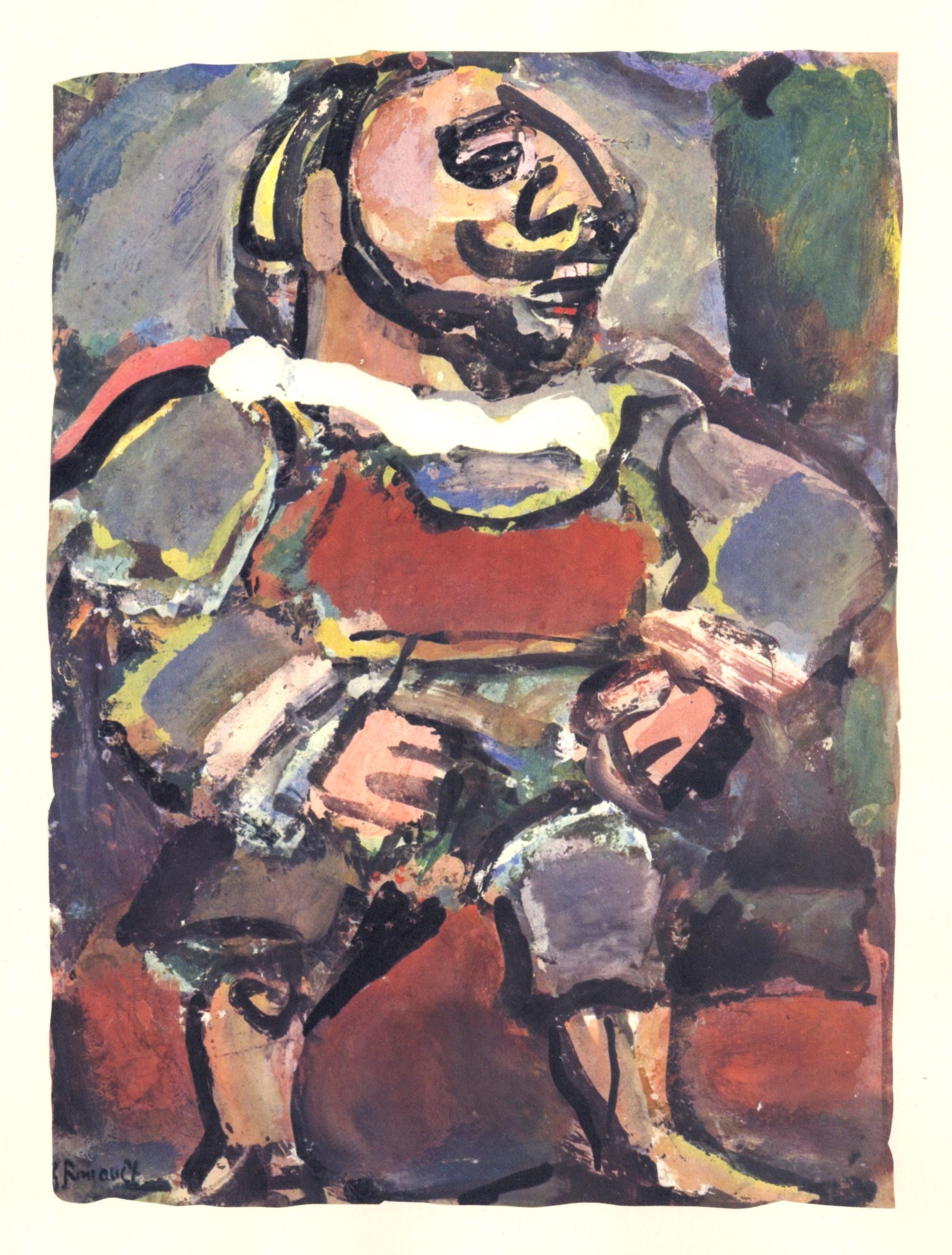 Georges Rouault, Composition, Divertissement, Limited Edition Lithograph
