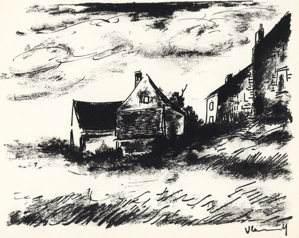 Maurice de Vlaminck, La Potinière à Rueil, Limited Edition Lithograph