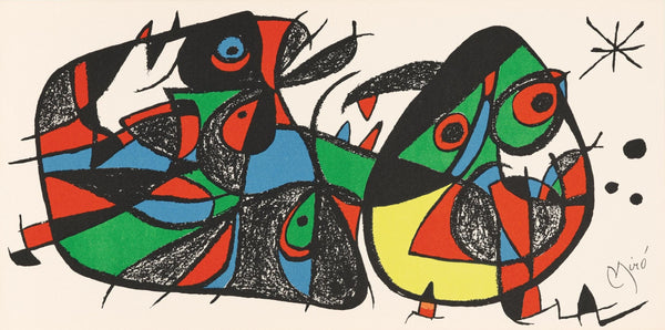 Joan Miró, Composition (Cramer 193; Mourlot 936), Limited Edition Lithograph