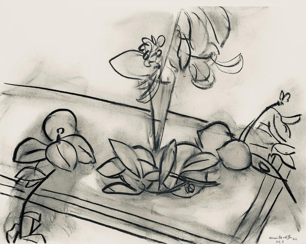 Henri Matisse, Série M, var. 1 (Duthuit 9), Henri Matisse, Dessins, Thèmes et variations, Limited Edition Lithograph