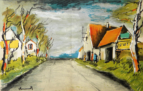 Maurice de Vlaminck, La Route (Walterskirchen 273-2), Limited Edition Lithograph