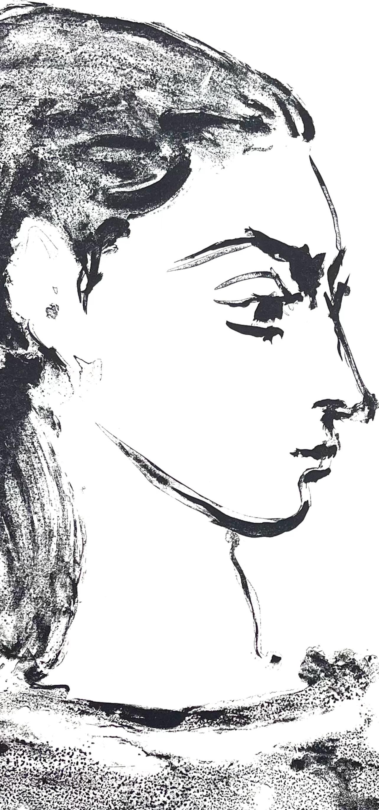 Pablo Picasso, Composition, Picasso Lithographs Since 1945, Cincinnati Art Museum, Limited Edition Lithograph