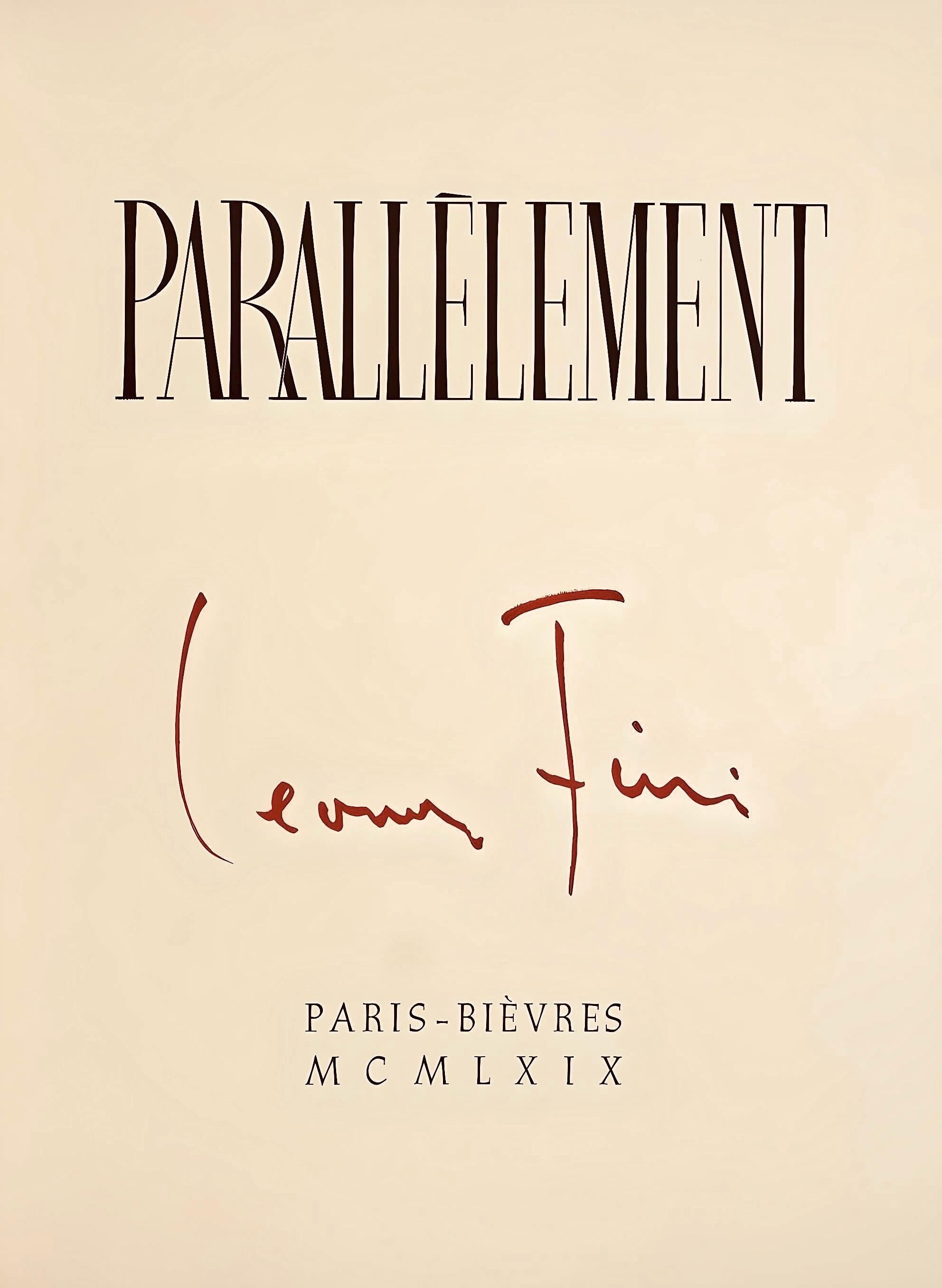 Léonor Fini, Composition, Parallèlement, Limited Edition Lithograph