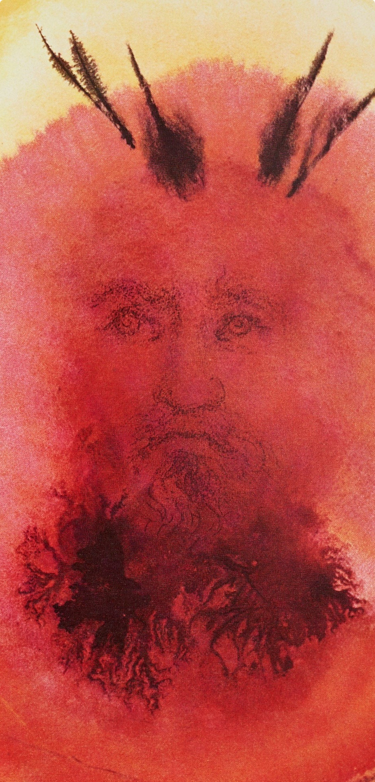 Salvador Dali, Composition (Michler/Löpsinger 1600; Field 69-3), Biblia Sacra, Limited Edition Lithograph