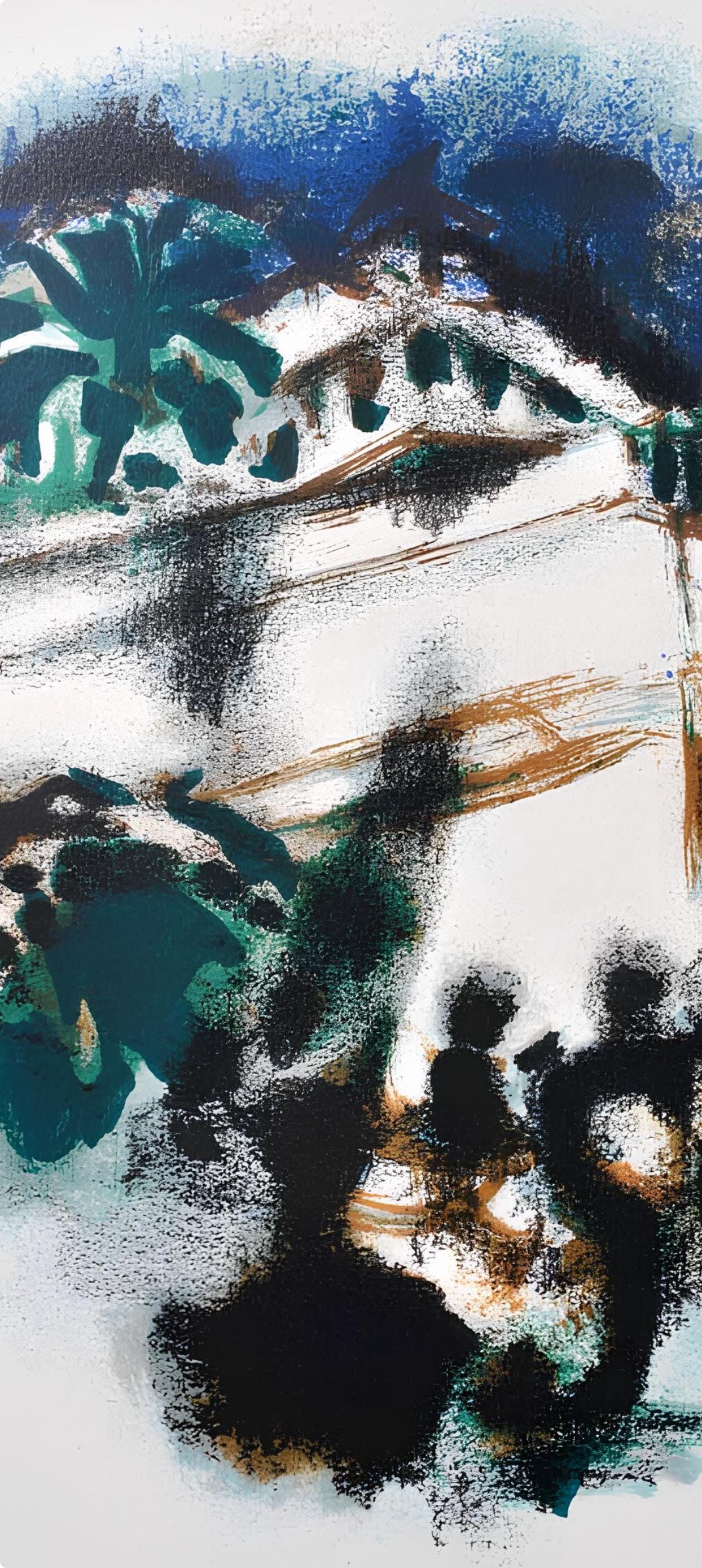 Alexandre Garbell, Composition, Œuvres complètes d'Albert Camus, Limited Edition Lithograph