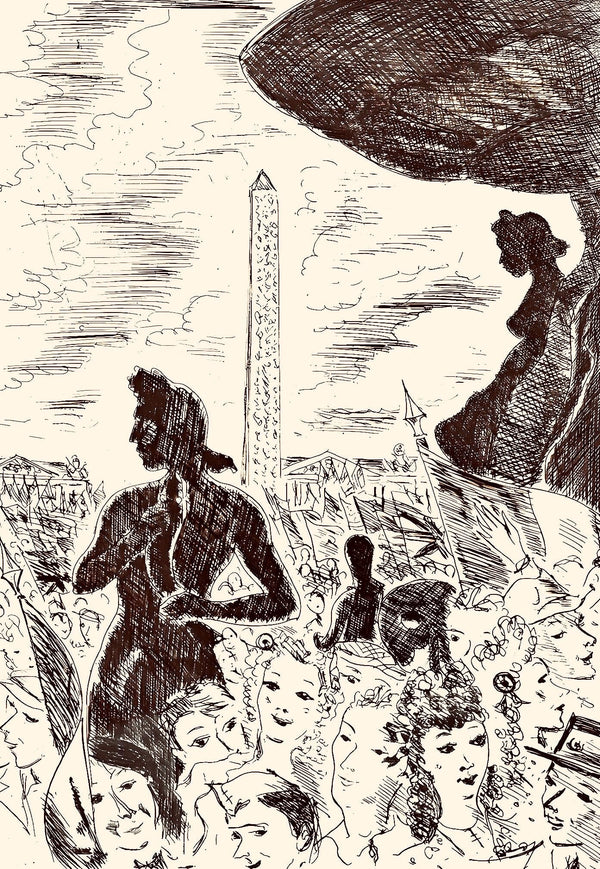 André Dignimont, Composition, Jours de gloire, Histoire de la libération de Paris, Limited Edition Etching