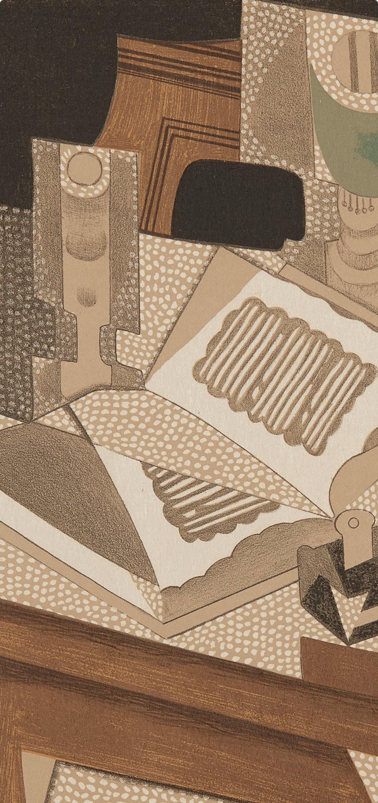 Juan Gris, Le Livre (Kahnweiler 1969), Au Soleil du Plafond, Limited Edition Lithograph