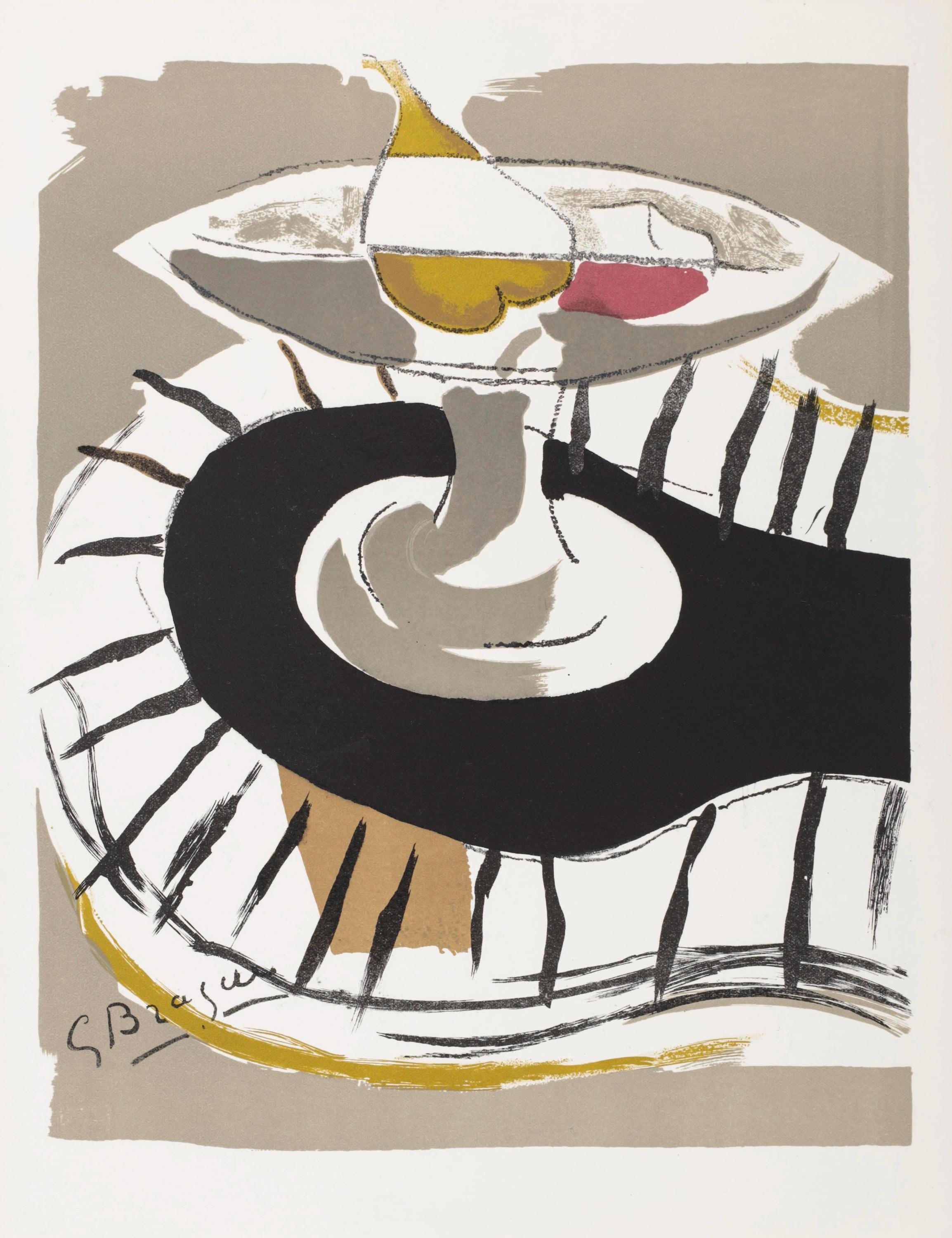 Georges Braque, Compotier, Derrière le miroir, Limited Edition Lithograph