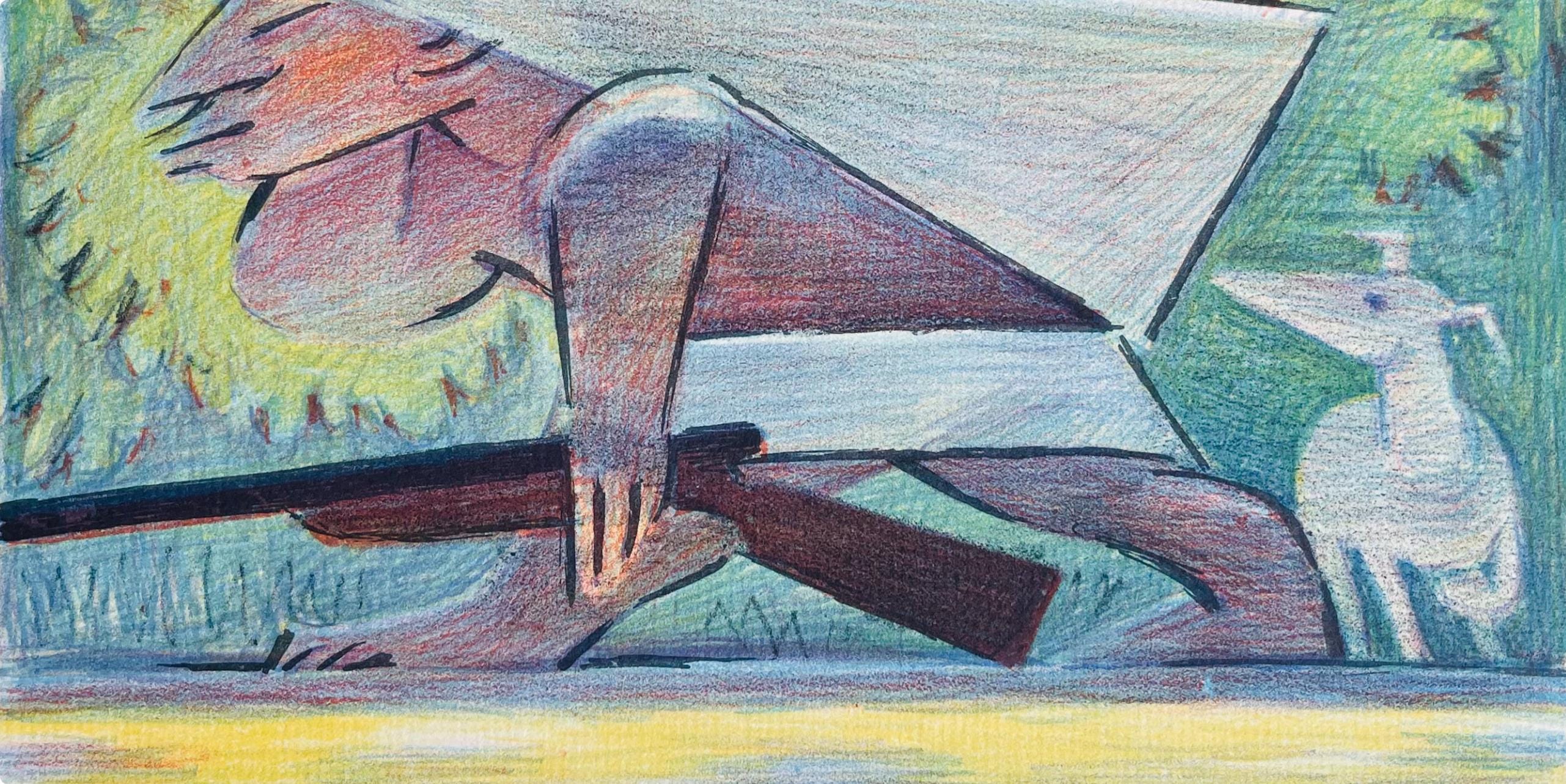 Jean Charlot, Composition, Limited Edition Lithograph