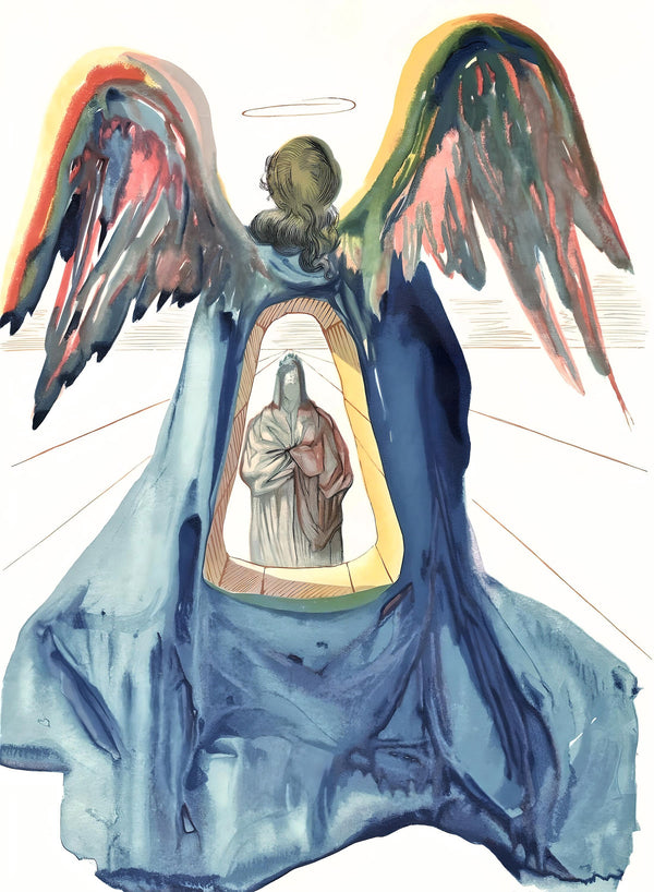 Salvador Dali, Dante Purified (Michler/Löpsinger 1039-1138; Field 189-200), La Divine Comédie, Limited Edition Woodcut